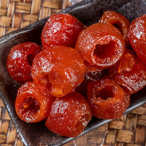 Health Snacks Hollow seedless dried hawthorn Candied Hawthorn Ball Cored Dried Haws Preserved Fruit