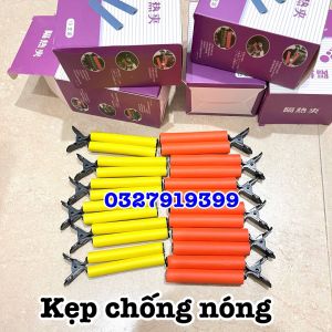 Kẹp chống nóng tóc chống rát da đầu