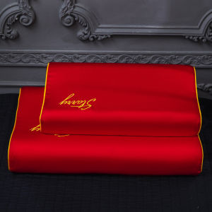 SUNLIGHT HOME 1 Piece Cotton Latex PillowcaseBreathable Memory Foam Pillow Case 12 Colors