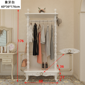 Clothes Hanger Stand Floor Clothes Rack Stand Clothes Rack Stand  Clothes Hanger Rack Hat Rack Room Simple Storage Cloth Rack Storage 晾衣架