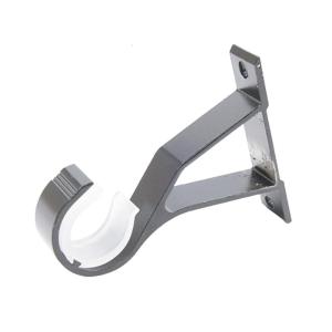 Aluminium Alloy Curtain Pole Bracket Practical Metal Fixing Support Holder for Home Office Children Room Curtains Supply