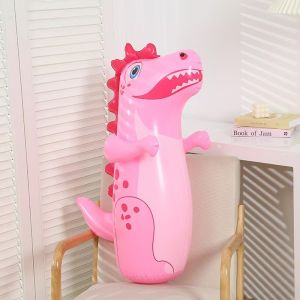 CoolToy Mainan Anak-Anak Dinosaurus Goresan Mainan Anti-Stres Kebugaran Edukasi Tiup 95cm（ No pump）