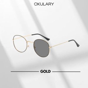 OKULARY D11 Kacamata Photocromic kacamata anti radiasi Frame Titanium FREE POUCH