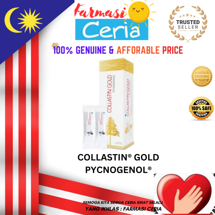 COLLASTIN® GOLD PYCNOGENOL® Collagenhyaluronic acid Lazada