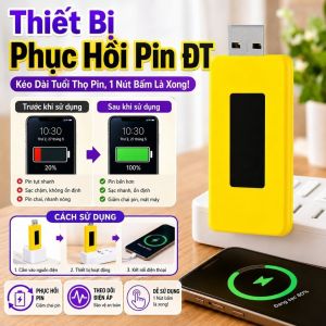 Bộ Phục Hồi Pin Smartphone / Kéo Dài Tuổi Thọ Phục Hồi Dung Lượng / Đa Thiết Bị / Kiểm Tra Pin / Dễ Dùng An Toàn