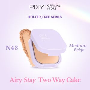 Pixy #Filter Free Airy Stay Two Way Cake - Bedak Padat Tahan Lama