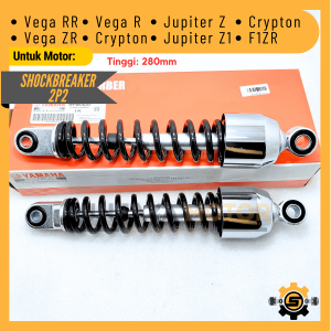 Shockbreaker Original Yamaha 2P2 Shock Belakang Jupiter Z FIZR Vega R Vega ZR Force 1 Sok Breaker Shok Bleker Skok Sokbreker Sokbeker Shokbreker Ori YGP