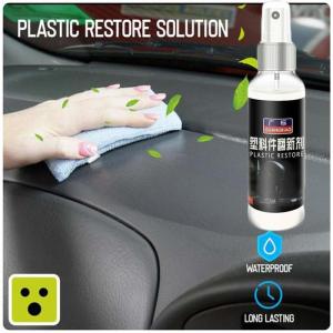 120ML Car Scratch Repair Liquid Polishing Spray Plastic Parts Retreading Agent Leather Care Cleaner Ceramic Car Coating penggilap Kereta