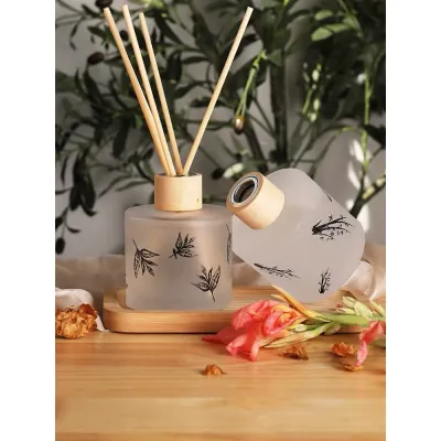 [SG Seller] 200ml Reed Diffuser | Matte Transparent Design| Gifts| Home Decorations| Aromatherapy