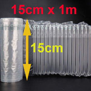 Inflatable air column bubble wrap packaging (15cm-35cm) x 1m
