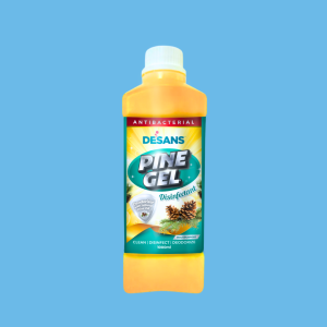DESANS Pine Gel Disinfectant 1L – Multi-Purpose Cleaner for Toilets Kitchens Cat Cages & Floors | Strong Odor Control & Anti-Bacterial Formula.
