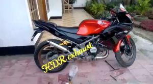 Knalpot Ninja R&RR &SS (Non Cobra): Bagan Full Stainless