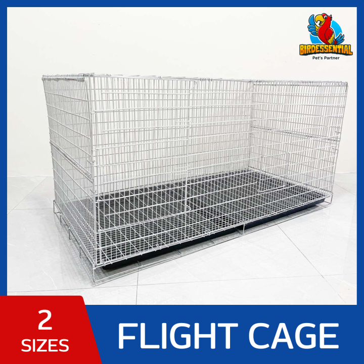 Flight Cage for Medium birds Collapsible Gauge 14 Heavy Duty with Poop Tray Lazada PH