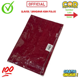 Slayer / Bandana Kain Polos Desain Terbaru