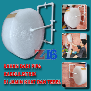 Stand holder bubbelwarp dinding / dudukan / tempat bubble warp cocok buat penjual online shop packing barang bahan kuat dan mudah di pasang
