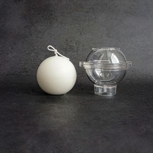 UNQIN อะคริลิค DIY ถั่วเหลือง เสา ดอกไม้น้ำแข็งนูน แม่พิมพ์ทำเทียน หุ่นขี้ผึ้ง แม่พิมพ์เทียน อโรมาเธอราพี ตกแต่งบ้าน