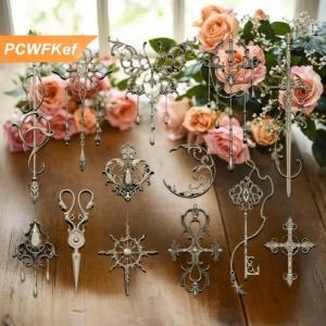 【PCWFKef】 แม่พิมพ์ซิลิโคน3D สำหรับการออกแบบเล็บบรรเทาโบว์สตรอเบอรี่บาร็อคการทำเล็บมือแม่แบบแผ่นเครื่องมืออุปกรณ์เสริม