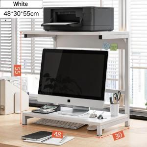 Computer Riser Monitor Riser Computer And Printer Stand Wooden Double-layer Riser Universal Type