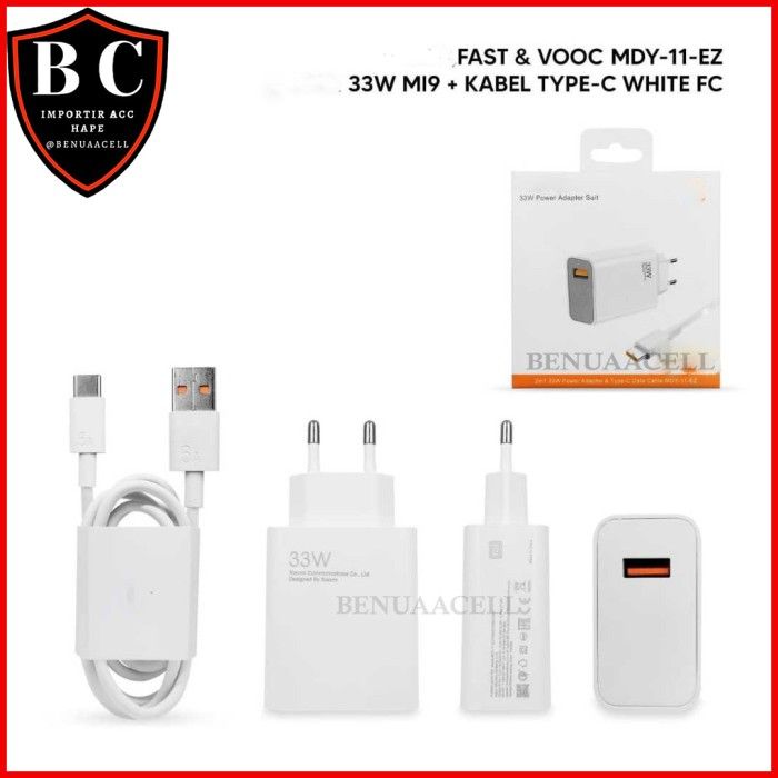 CHARGER XM FOR REDMI 13 13C 12 12C REDMI 9A 33W TYPE C MICRO