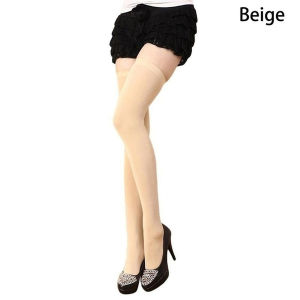 【♡Lovely girls house♡】Velvet Candy Color Elastic Long Tube Stocking for Women Over The Knee Non-slip Tights Stockings Warm Tights Seamless Socks