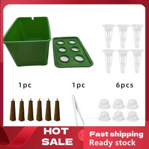 🚚【Local Express Delivery】🚚 1 Set Of Hydroponic Seedling Kit Indoor Outdoor Vegetable And Herb Pots No Power Required Durable Plastic Easy To Assemble