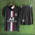 Bộ Quần Áo Bóng Đá Psg Đen - In Tên Số Áo Theo Yêu Cầu. 