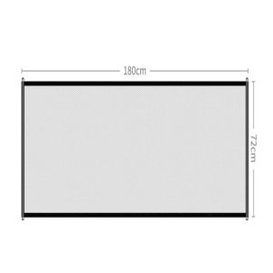 【COD】Folding Pet Dog Gate Door Barrier For Pets Portable Pet Gate Dogs Fence Isolated Indoor And Outdoor Safety Guard Fence Mesh Enclosure