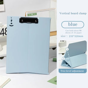 A4 File Organizer PVC Cover Clipboard Waterproof Document Clip Colorful Letter Size Clipboard 文件夹板