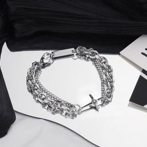 New Starburst Bracelet - Color-Fade Resistant Double Layer Cross Couple Jewelry-1PCS