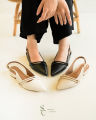 Sepasang Collection Christine Mules Wanita Hak 3 Cm. 
