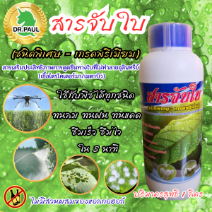 ใหม่ล่าสุด DR.PAUL สารจับใบ ชนิดพิเศษ เกรดพรีเมียม ขนาด 1 ลิตร