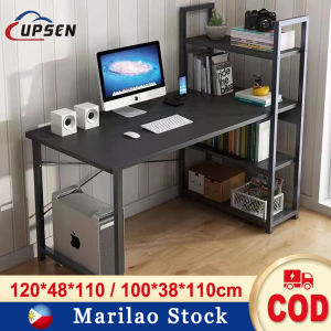 Nordic Style Heavy Durable Study TableDeskComputer Table Desk Study Computer Desk Table with Storage Organizer Computer Desk Writing Study Table Office With Book Shelf