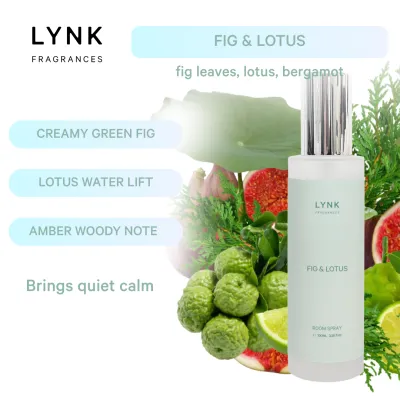 LYNK Fragrances Room Spray | Botany Collection | Aromatherapy Scented Mist | Home Body Car Air Freshener | Odor Eliminator Hotel Inspired