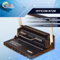 Officom Wire Binding Machine W12M A4 Size for Double Loop Ring Binder Heavy Duty Notebook Project School Office Supplies. 