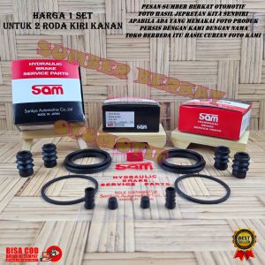 SEAL SIL KIT REM CAKRAM DEPAN NISSAN JUKE EVALIA LATIO 1SET SAM