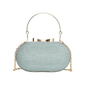 Womens Evening Bag Shoulder Purse Fashion Crossbody Purse Handbag with Chain for Bridal Wedding Party Prom