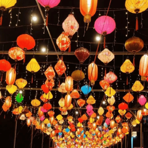 SLIGHTDELVE Random Color Traditional Chinese Silk Lantern 12/14/16/18inch Various Shapes Mid-Autumn Festival Decoration Portable Easy Storage Hand-Painted Floral Lantern Outdoor Patio Setting