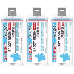 4PCS Transparent Waterproof And Quick Drying Epoxy Resin AB Casting Adhesive High Strength Sealing Gel For Repairing Metal Plastic Ceramic