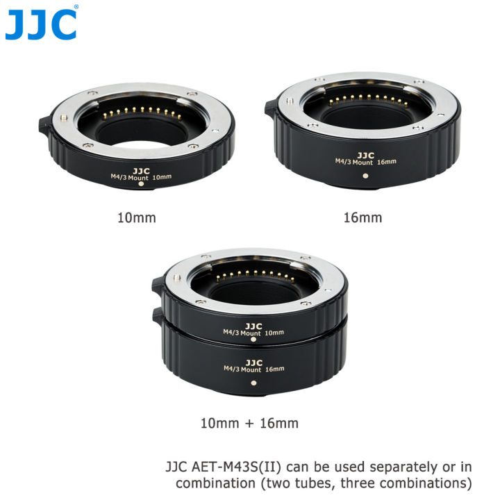 JJC%204/3%20Automatic%20Focus%20Macro%20Extension%20Tube%20For%20Panasonic%20Lumix%20GH6%20G9%20G7%20G85%20G95%20GX85%20GX9%20GX8%20GX7%20GH5%20GH5S%20GH4%20Camera%20-%20Image%202