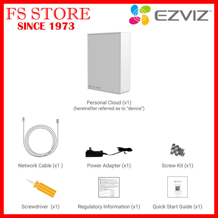 EZVIZ CS-R5C-R100-8F Home Storage | Lazada