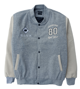 MOORVINS jaket bomber/varsity jaket/baseball/moorvins jacket varsity eighty black