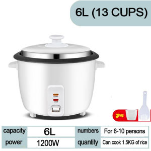New Commercial Large Capacity Drum Rice Cooker 6-23L For Canteen Restaurant Heavy Duty Kitchen Rice Cooker