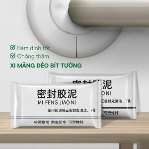 XI MĂNG DẺO BỊT TƯỜNG CHỐNG THẤM MI FENG JIAO NI | SET 20 GÓI KEO VÁ NỨT TƯỜNG TRÁM KHE HỞ