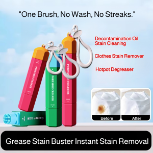 Dopamine Stain Remover Pen Portable Instant Stain Remover Water-Free Degreasing Clothing Cleaning Emergency Good Thing双头即时去渍笔