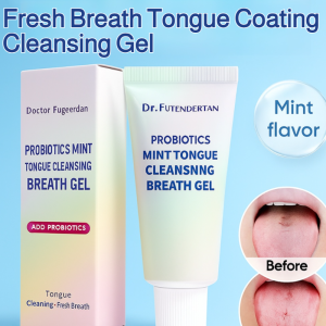 Fresh Breath Tongue Coating Cleansing Gel for All Year Round Adults Universal for Men and Women Multi-Effect Oral Care to Improve Bad Breath
