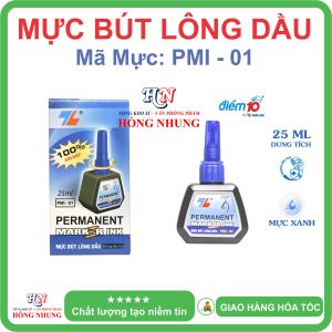 [SALE] Mực Bút Lông Dầu Thiên Long PMI-01 Mực tươi sáng không độc hại.
