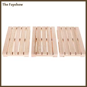 [The Fayshow] Mini Pallet gỗ Đồ uống đế lót ly cho đồ uống nóng và lạnh Pallet gỗ