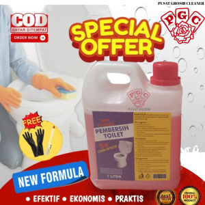 BISA COD TOILET CLEANER FINK 1LITER RED Pembersih Kamar Mandi Toilet Kloset Wastafel Shower