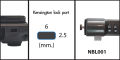 สายล็อคโน้ตบุ๊ค Kensington Security Slot  *ไม่สามารถใช้ได้กับรุ่น NaNo * Cable Lock  Wire Lock   Storm Cable lock  - NBL001. 