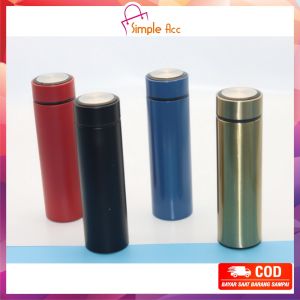 TERLARIS!!! Termos Suhu 500ml / Smart Led display suhu temperatur warna doff karet